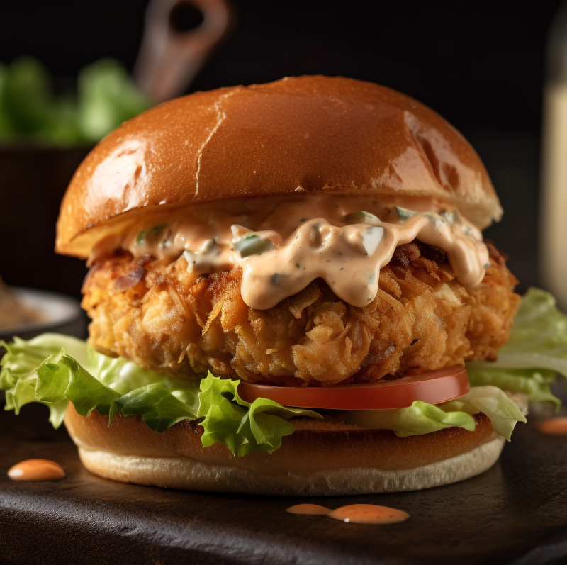 burger with mayonnaise sauce it3